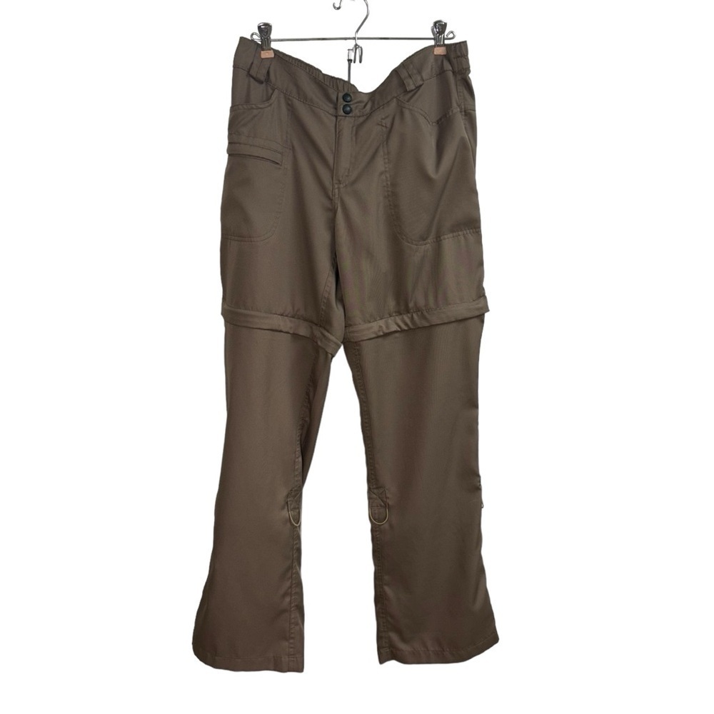 Magellan Women's L Large Convertible Hiking Pants Capri Shorts Outdoors Camping
